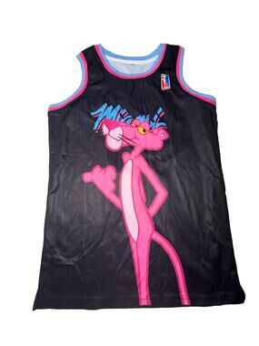 Pink Panther Basketball Jersey Size Small Halloween Jersey (AV3)